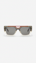 Oversized Geometric Acetate Sunglasses